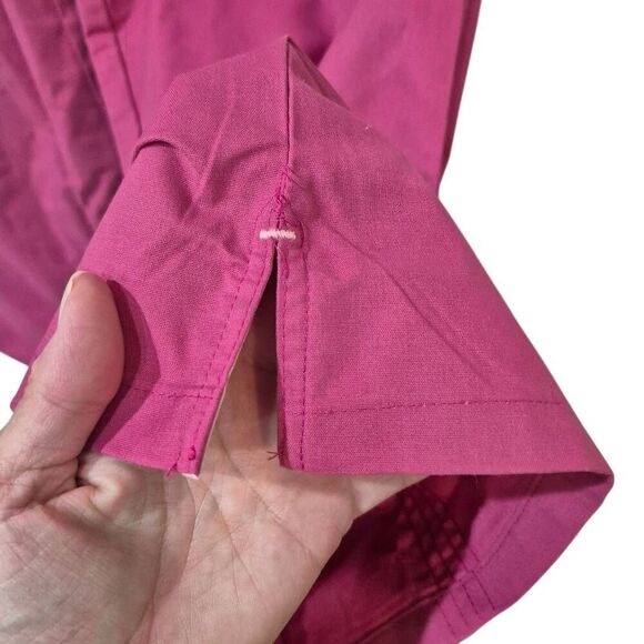 Iguana Med Women's Power Pink Poly/Cotton/Spandex Flare Leg Scrub Pants NEW NWT - Picture 5 of 15